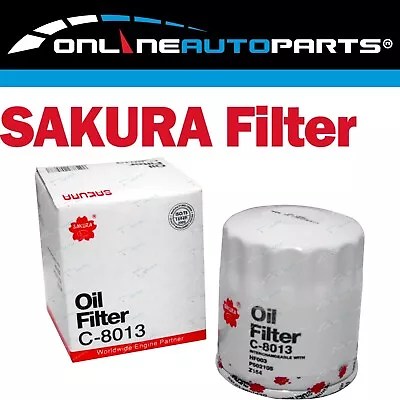 Sakura Engine Oil Filter For Holden Captiva CG 2.4L 4cyl Z24SED 2009 2010 • $7.95