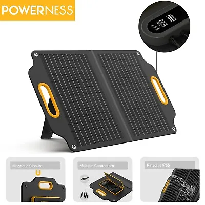 40W Foldable Portable Solar Panel For BLUETTI EB3A EB70S AC05S Power Stations • $69.29