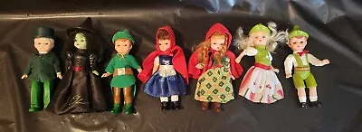 Lot Of 7 McDonald's Madame Alexander Dolls Wizard Of OZ Red Riding Hood Etc • $12.99