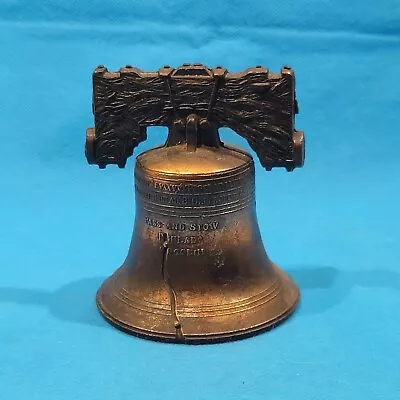 Vintage Liberty Brass Bell Desk Decor • $10.18