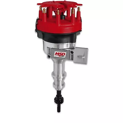 MSD Pro-Billet Distributor W/ Module 86-93 For Ford Mustang 5L Polished Surface • $461.95