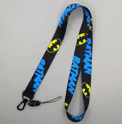 $11.90 • Buy 10pcs Batman Neck Strap Lanyard Key Chain Phone Card Badge Holder