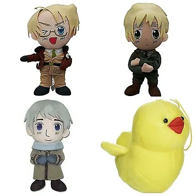 Hetalia Axis Powers America England Russia Plush Necklace Keychain Lanyard Cards • $9.49