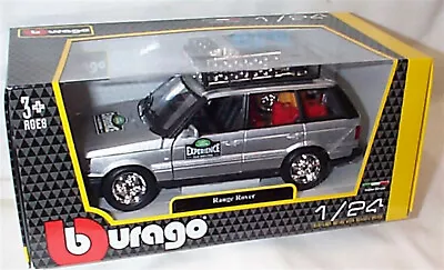 RANGE ROVER LAND ROVER EXPERIENCE 1:24 Scale Diecast  Burago New Boxed 22061 • £20.95