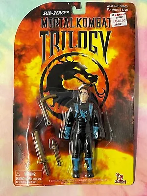 Mortal Kombat Trilogy: Sub-Zero Action Figure (1996) Toy Island SEALED #XW • $24.99