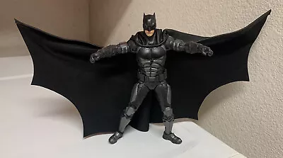 $16.99 • Buy Custom Mcfarlane Justice League Batman Leather Wited Cape 1:12 NOT FIGURE