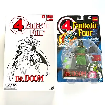 Marvel Legends RETRO SERIES Dr. Doom Fantastic 4 Four Figure Exclusive New Rare • $60