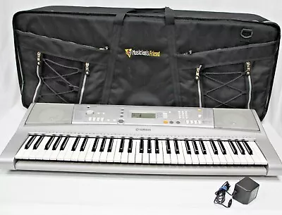 Yamaha YPT-300 61-Key Touch-Sensitive Keyboard Grand Piano Synthesizer W Case • $95