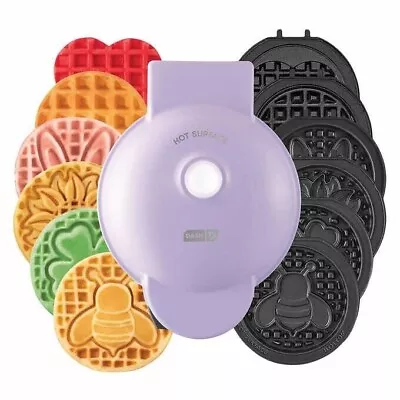 Dash Multi-Plate Mini Waffle Maker With Removable Plates • $38.89