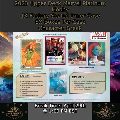 Mary Jane Watson 2023 Upper Deck Marvel Platinum 1X Inner Case - Break #22 • $1.99