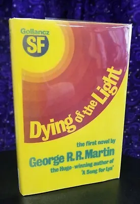 SIGNED Dying Of The Light By George R.R. Martin 1977 Hardcover 1st UK Edition • £160.70