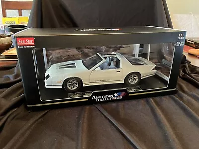 1/18 Scale Chevrolet Camaro Iroc Z Sunstar Super Rare • $55