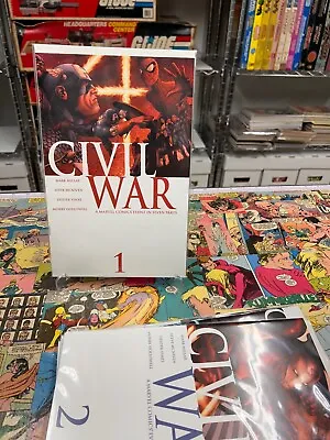 Civil War 1-7 Complete Miniseries Event Marvel Comics 2007 Mark Millar + Extras • $43