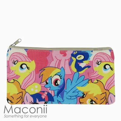 My Little Pony Medium Pouch - Cartoon Wallet Makeup Pencil Case Holder • $4.53