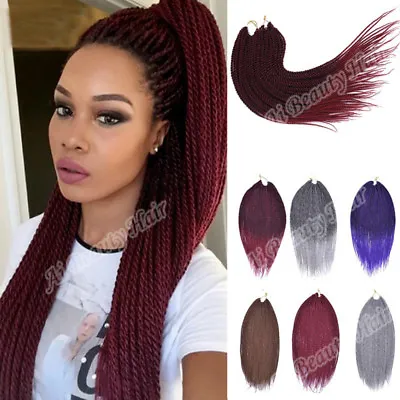 14 /18 /22  Senegalese Braiding Hair Crochet Braiding Synthetic Hair Extensions • $3.79