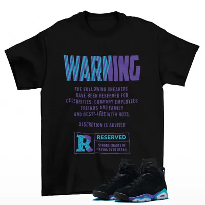 Reserved Aqua Shirt To Match Jordan 6 Retro Aqua CT8529-004 • $24.75