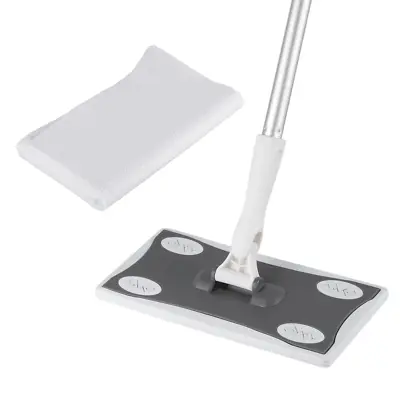£8.69 • Buy Super Wood Tile Laminate Floor Cleaner Static Cleaning Mop W 10x Wet Or Dry Wipe