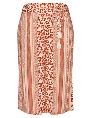 $24.90 • Buy Beme Full Length Pull On Shirred Back Wrap Front Pants Womens Plus Size Clothing