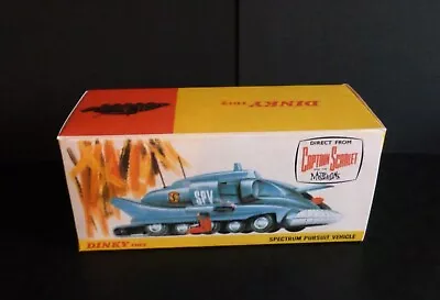 £7.89 • Buy Dinky 104 SPV Spectrum Pursuit Vehicle Reproduction Box Captain Scarlet