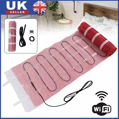 Underfloor Heating Film Complete Kit Far Infrared Carbon Mat Laminate Floor 6m² • £96.49