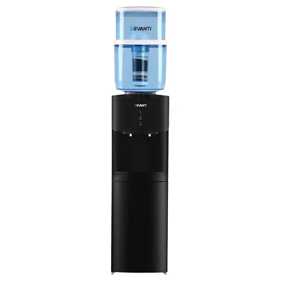 Devanti Water Cooler Dispenser Stand 22L Bottle Black Office Chiller Purifer • $175