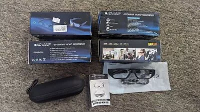 HD 1080P Rechargeable Eyewear Video Recorder • $5