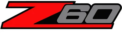 $16 • Buy 2 - Z60 Chevy Decal Sticker For Silverado Or Any Truck 4x4