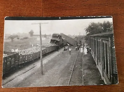 RPPC N.Y.C. Railroad Disaster. Pennsylvania Line. Railroad Wreck. 1912 • $32.52