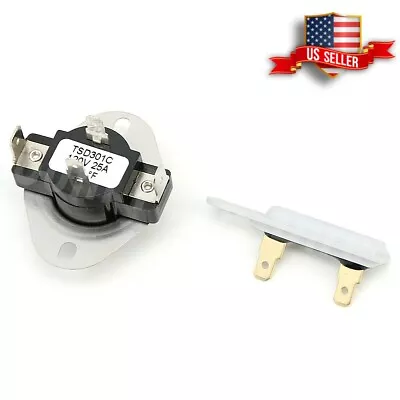 $8.29 • Buy 3387134 & 3392519 Dryer Cycling Thermostat Thermal Fuse For Whirlpool Kenmore 