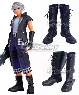 £50.76 • Buy Kingdom Hearts 3 Bring Arts Riku Ally Keyblade Wielder Cosplay Boots Shoes