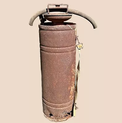 Vintage Galvanized Metal Pesticide Bug Sprayer Large Pump Tank • $45