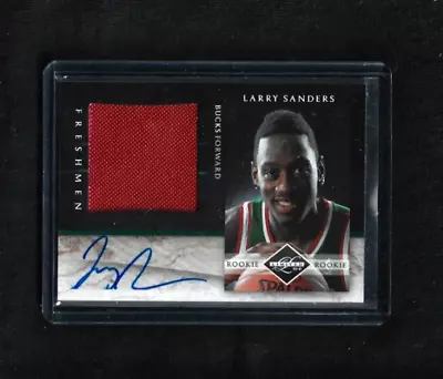 Larry Sanders 2010-11 Limited FRESHMEN Jersey Auto Rookie RC #/99 Bucks VCU RAMS • $25