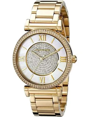 MICHAEL KORS Catlin MK3332 Gold Women's Watch 38mm NEW MK Watch • $144.82