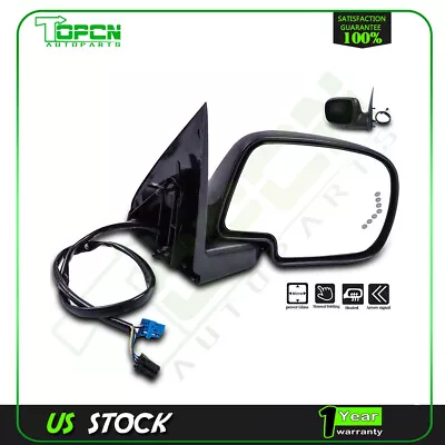 Power Heated Signal Passenger Right RH Side View Mirror Fits 2003-2007 GMC Chevy • $53.48