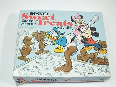 Vintage Disney Sweet Treats Candy Kit 1982 Chocolate Plastic Molds Instructions • $28