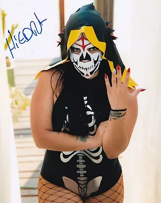 La Hiedra Signed 8x10 Photo Lucha Libre AAA La Parka Mask Picture Autograph 99 • $24.99