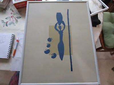 Framed [henri Matisse] Woman With Amphora & Pomagrantis # 2652 On Paper • $45