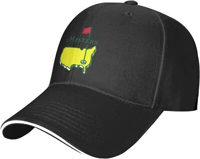 Masters Tournament Golf Baseball Cap Magic Buckle Casual Sandwich Baseball Hat • $14.99