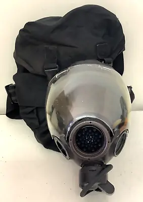 MSA Millennium Full Face Gas Mask CBRN Riot Control Size Medium W/ Backpack #3 • $174.99