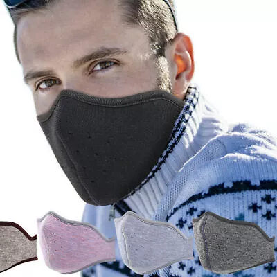 Winter Fleece Ski Mask Balaclava Thermal Half Face Cover For Motorcycle Cycling • $4.99