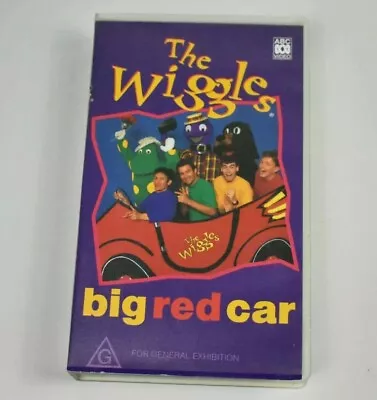 The Wiggles Big Red Car VHS Tape 1995 Original Cast ABC Kids • $22.50