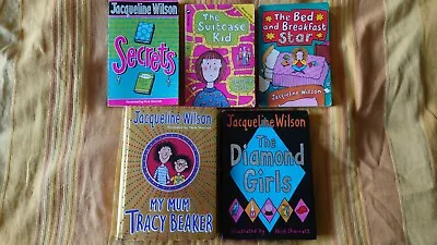 £6.90 • Buy 5 POPULAR CHILDREN'S BOOKS By JACQUELINE WILSON Girls Secrets The Diamond Girls