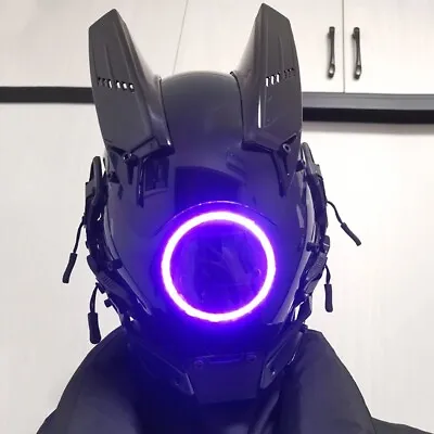 $67.29 • Buy Trend Futuristic Cyber Punk Mask Dance Party Christmas Gift Cosplay Masks LED