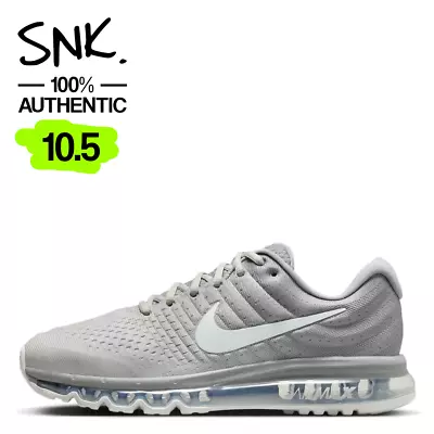 NIKE AIR MAX 2017 Mens Sneakers 849559-005 Light Bone US Sz 10.5 / UK Sz 9.5 • $159.95