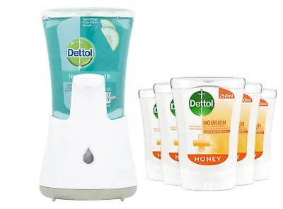 £12.99 • Buy Dettol No Touch Hand Wash Dispenser System, 250ml (Cucumber Gel Included)