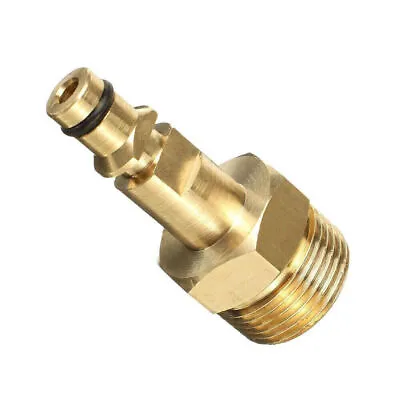 Pressure Washer Adapter M22 Hose Pipe Quick Connector For Karcher K Series • £4.43