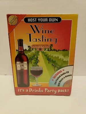 $6 • Buy Cheatwell Host Your Own Wine Tasting Party Kit Game Drinks Party New Sealed Box