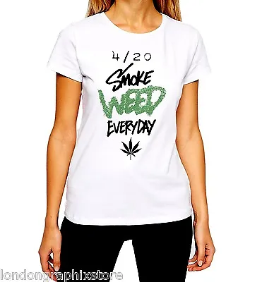 Marijuana T-Shirt Weed Cannabis 420 Blunt Bong Drugs Sensimilla  • $17.99