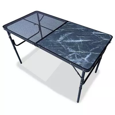 Quest SpeedFit Range Langford Lightweight Camping Kitchen Grill Table 120 X 60cm • £56.38