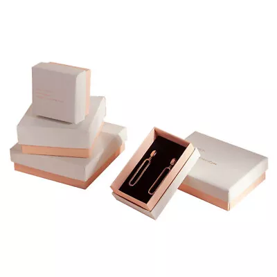 Cardboard Necklace Ring Earring Gift Box Bulk Display Jewelry Case Small Boxes • $32.39